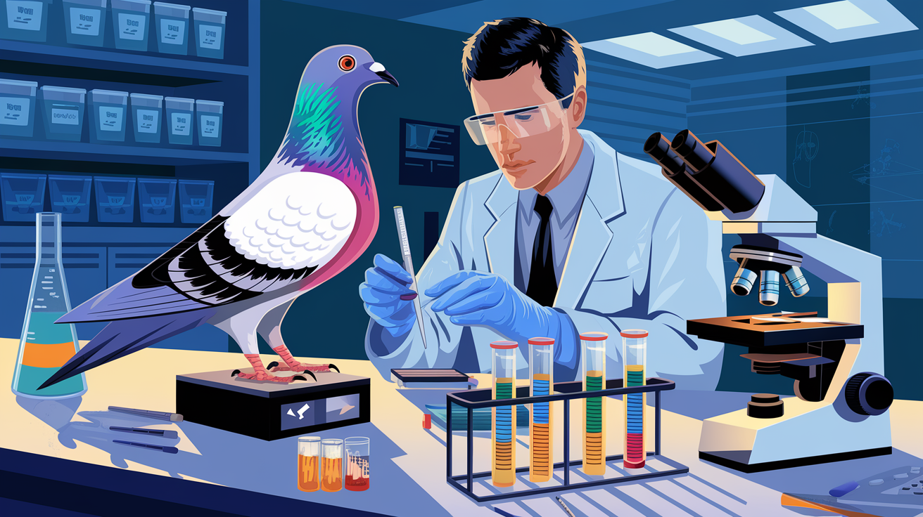 The Math Behind Breeding Racing Pigeons