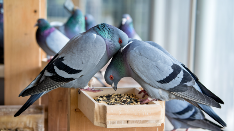 racing pigeon breeding feeding plan