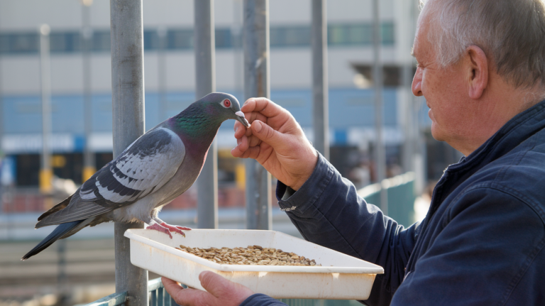 racing pigeon feeding and nutrition